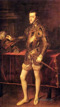 Philipp II als Prinz Tizian Ölgemälde
